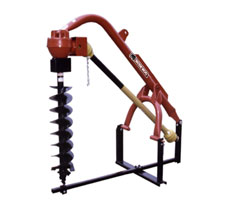 Bush Hog Post Hole Digger